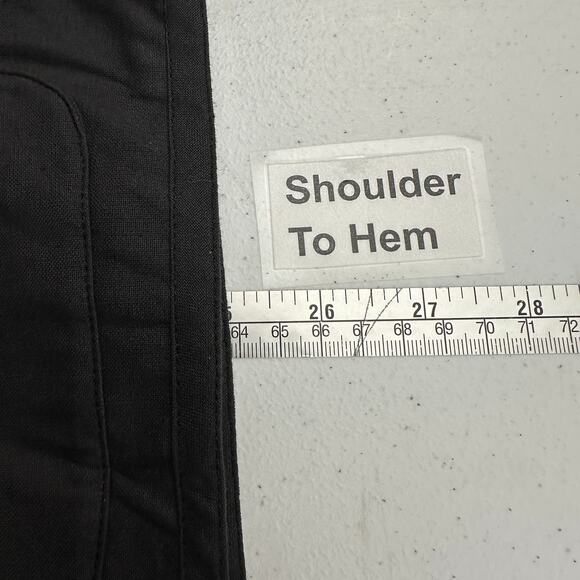 Tibetan Trader Womens Jacket Size XL Black Snap Closure Long Sleeve Pockets - Picture 6 of 7